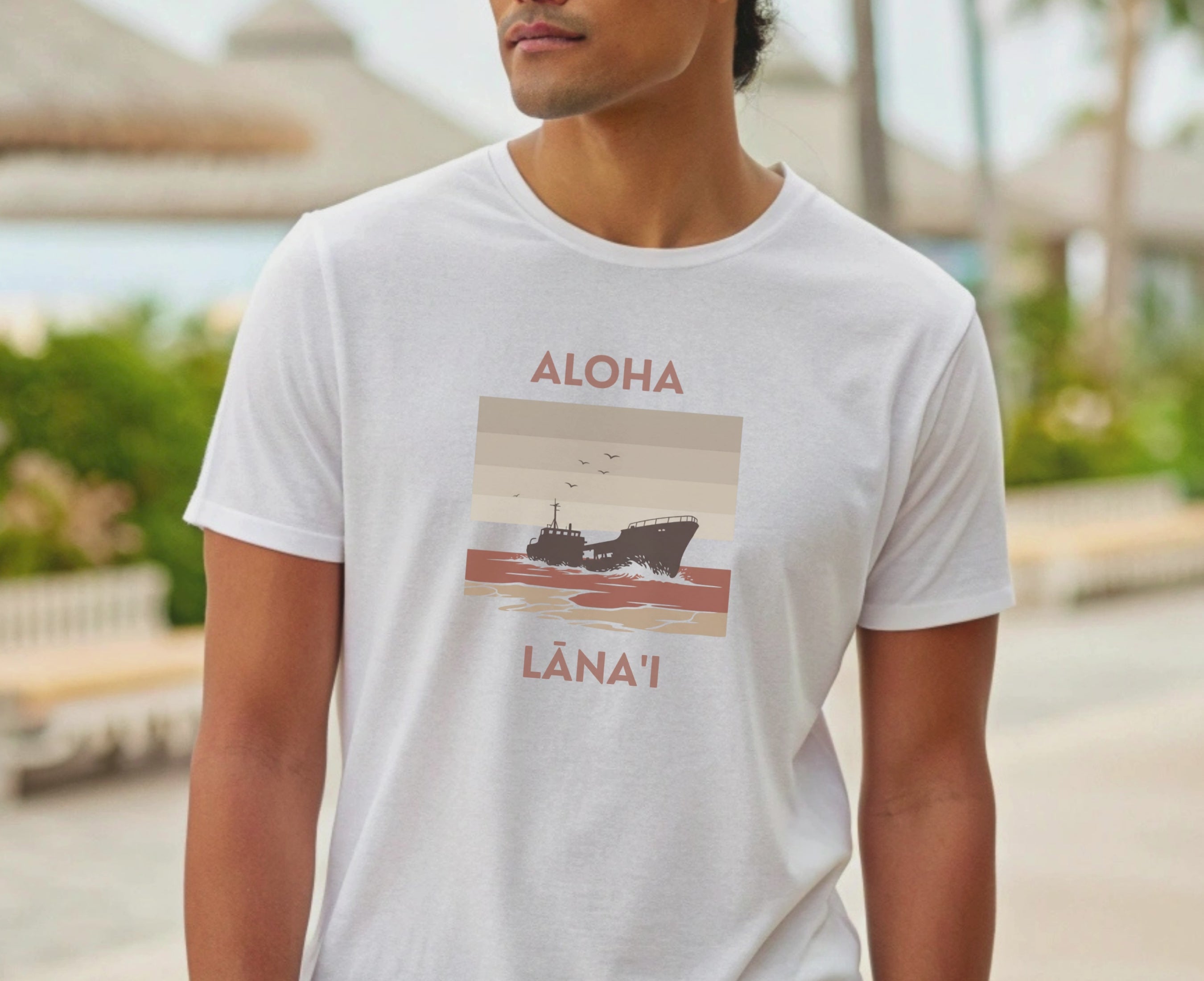 Aloha Lānaʻi Shipwreck Beach T-Shirt