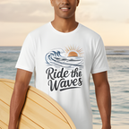 Ride the Wave T-Shirt by Printify